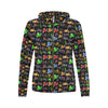 Motorbikes Black Full Zip Hoodie up to 2 XL 3