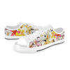 Multi Frangipani Black White Low Rise Women's Shoes up to size 12 1