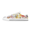 Multi Frangipani Black White Low Rise Women's Shoes up to size 12 2