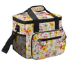 Multi Frangipanis White Large Waterproof Bag 1