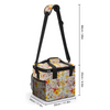 Multi Frangipanis White Large Waterproof Bag 2