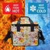 Multi Frangipanis White Large Waterproof Bag 5