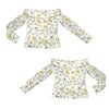 New Daisies Off Shoulder Slim Fit Long Sleeve Top up to 5 XL 4