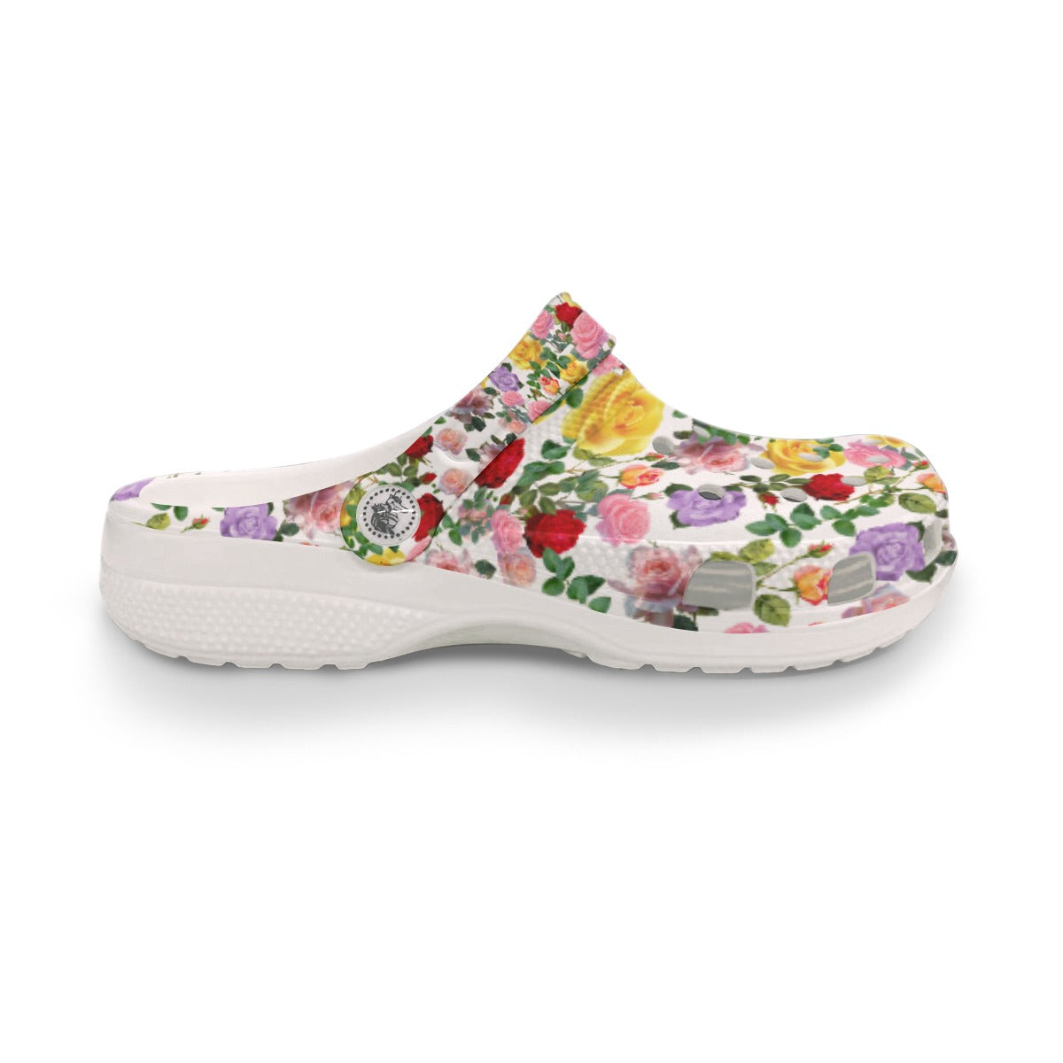 New Roses White Rubber Shoes up to size 12 3