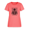 Not Worth the Jail Time 2 Cotton T-Shirt - coral