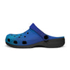 Ocean Black Unisex Rubber Clogs up to size 12 5