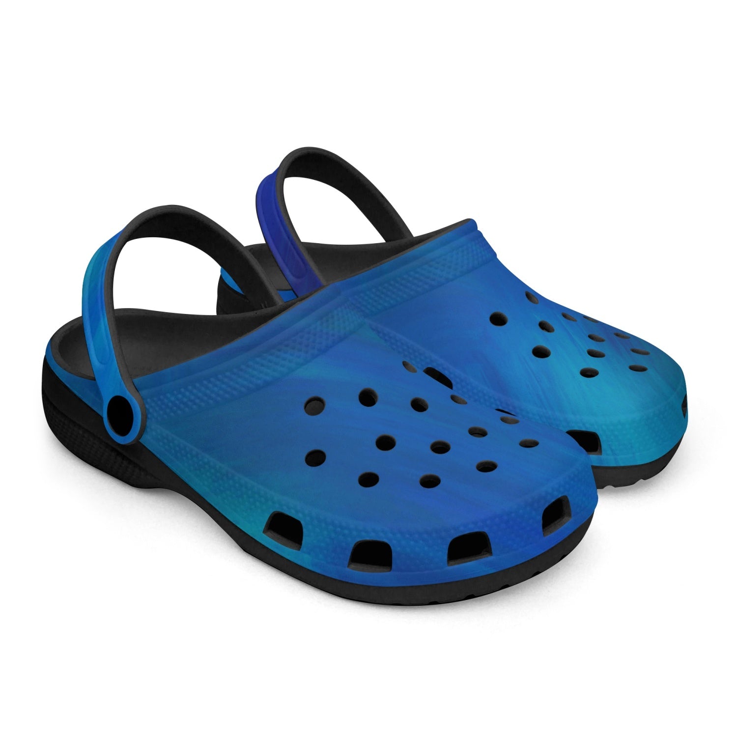 Ocean Black Unisex Rubber Clogs up to size 12 6