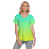 Ombre Double Aqua Yellow Top up to 4 XL (FWS) 1