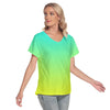 Ombre Double Aqua Yellow Top up to 4 XL (FWS) 2