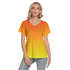 Ombre Double Orange Yellow Top up to  4 XL (FWS) 1