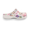 Orchids Graphic Women's Rubber Clogs up to size 12 3
