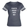 Photo Graph Her Women’s Vintage T-Shirt - vintage navy/white