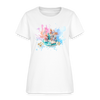 Pink Fantasy Island Cotton T-Shirt up to 3 XL - white