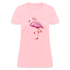 Pink Flamingo Cotton T-Shirt - pink