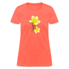 Plumeria Women's T-Shirt - heather coral