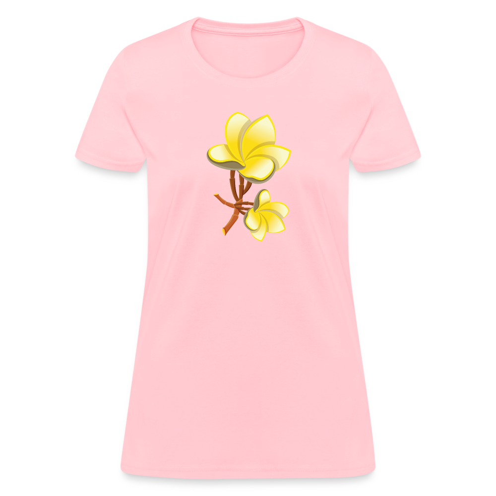 Plumeria Women's T-Shirt - pink