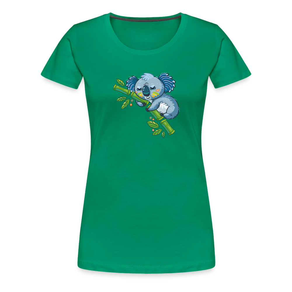 Sleeping Koala T-Shirt - kelly green