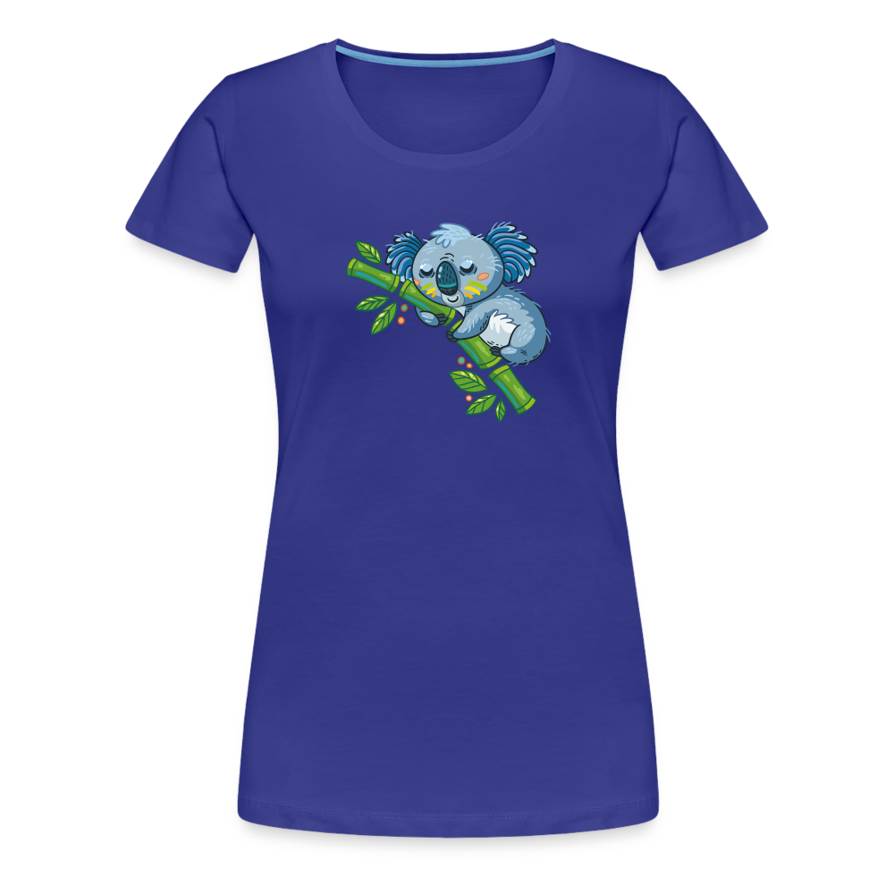 Sleeping Koala T-Shirt - royal blue