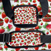 Strawberries Multi Function Large Waterproof Bag 6