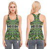 Graphic Jungle Racerback Tank Top | 190GSM Cotton up to 3 XL (FWS)