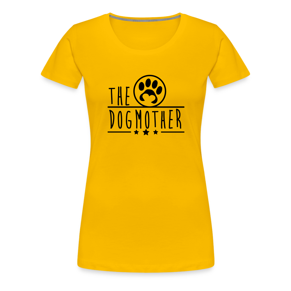 The Dog Mother T-Shirt - sun yellow