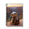 Travel Bear A5 Lined Spiral Bound Notebook (FWS) 1
