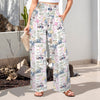 Travel Love High Elastic Waist Pants with Wide Legs up to 5 XL 1