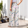 Travel Love High Elastic Waist Pants with Wide Legs up to 5 XL 3