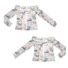Travel Love Off Shoulder Slim Fit Long Sleeve Top up to 5 XL 4