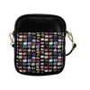 Vintage Cameras Small Black Shoulder Sling Bag 1