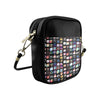 Vintage Cameras Small Black Shoulder Sling Bag 4