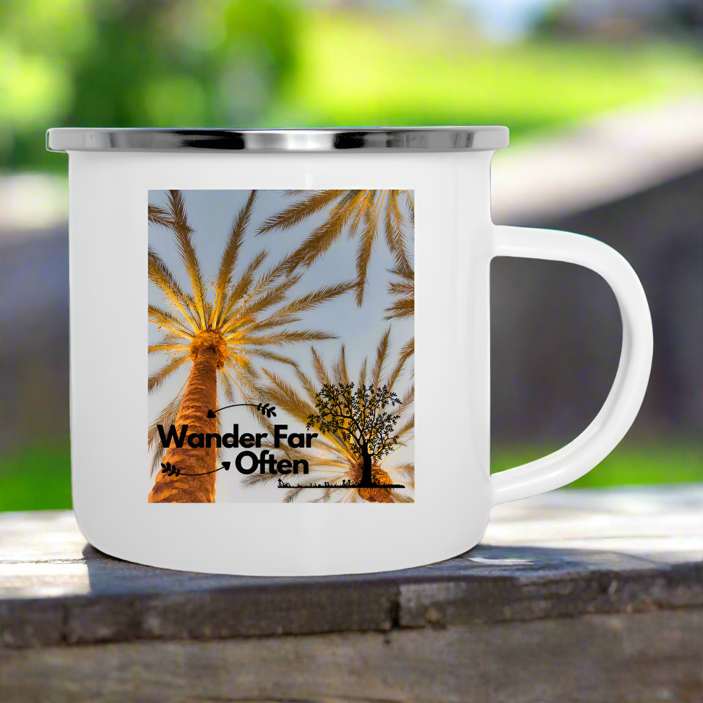 Wander Far Often 2 Stainless Steel Camper Mug 4