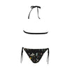 Wildflowers Black Halter Neck Bikini with Front Buckle up to 5 XL (FWS) 5