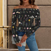 Wildflowers Black Off Shoulder Slim Fit Long Sleeve Top up to 5 XL 1