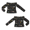 Wildflowers Black Off Shoulder Slim Fit Long Sleeve Top up to 5 XL 4