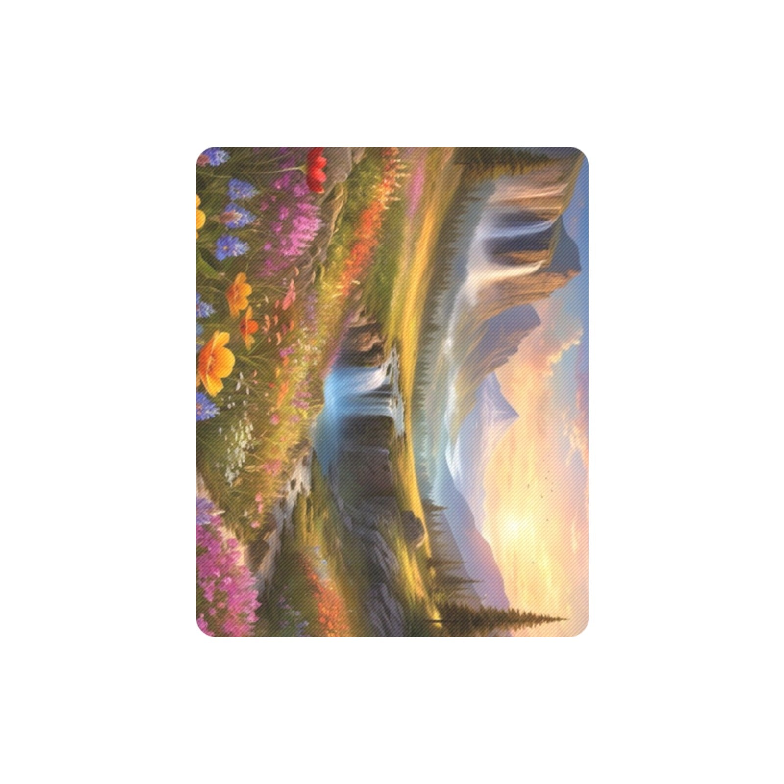 Wildflowers Fantasy (1) Rectangle Mousepad (Made In Australia) 4