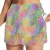 Windswept Spring Art Zip Pocket Shorts up to 5 XL phone white