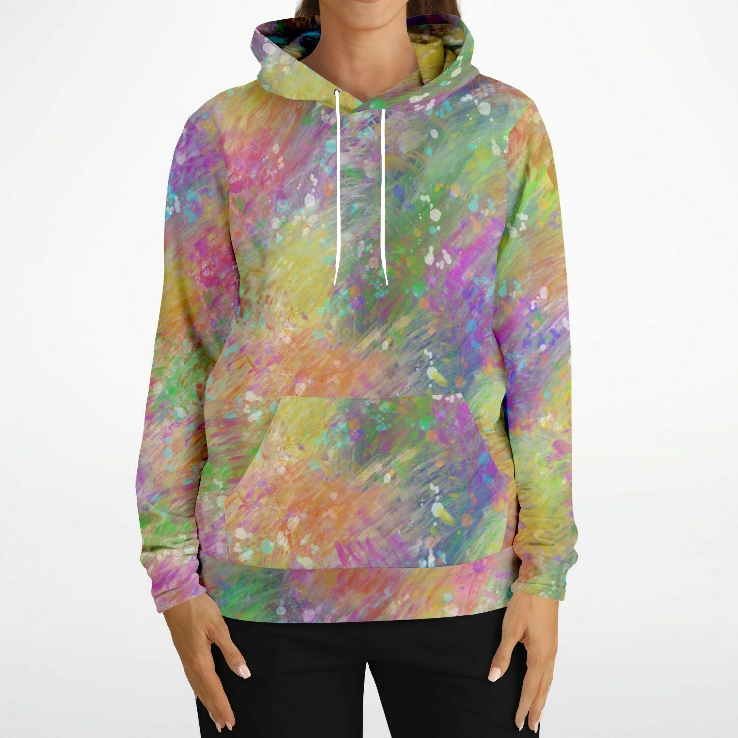 Windswept Spring Brushed Fleece Hoodie up to 4 XL (FWS) 5