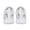 Wildflowers Painted White Non-Slip Sneakers Lightweight