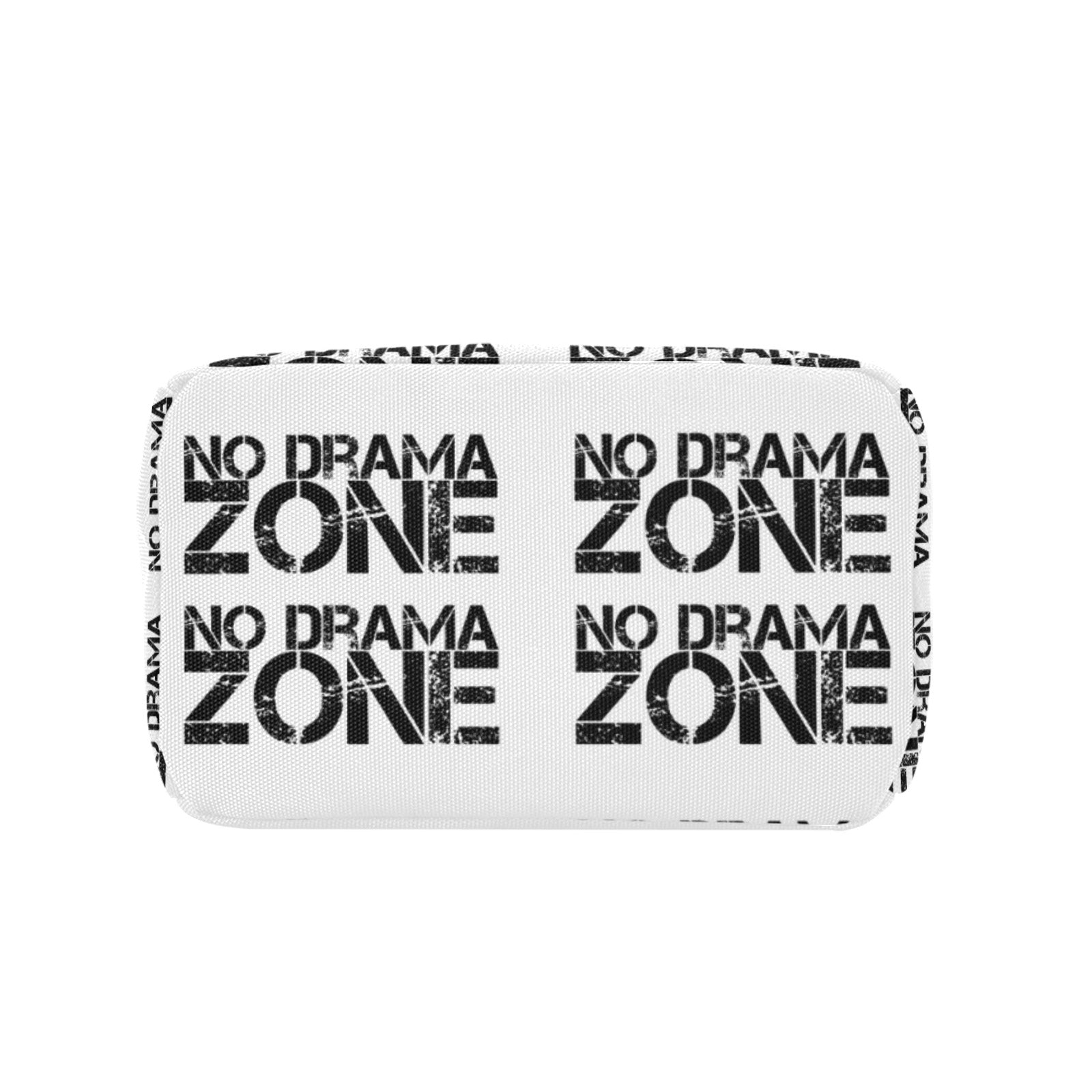 No Drama Zone Insulated Zipper Lunch Bag