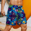 Hawaiian Blue Double Layer Shorts with 4 Pockets up to 3 XL (FWS) 6