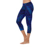 Blue Steel Capri Leggings up to 5 XL