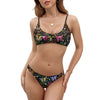 Butterflies Multi Bikini with Adjustable Straps (FWS)