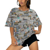 Australian Newspaper Colour Baggy Unisex Top up to 6 XL (FWS)