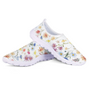 Wildflowers Painted White Non-Slip Sneakers Lightweight