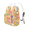 Hawaiian Gold Multi Function Backpack with White Handles