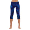 Blue Steel Capri Leggings up to 5 XL