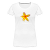 Frangipani Love Women’s Premium T-Shirt - white