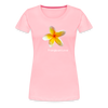 Frangipani Love Women’s Premium T-Shirt - pink