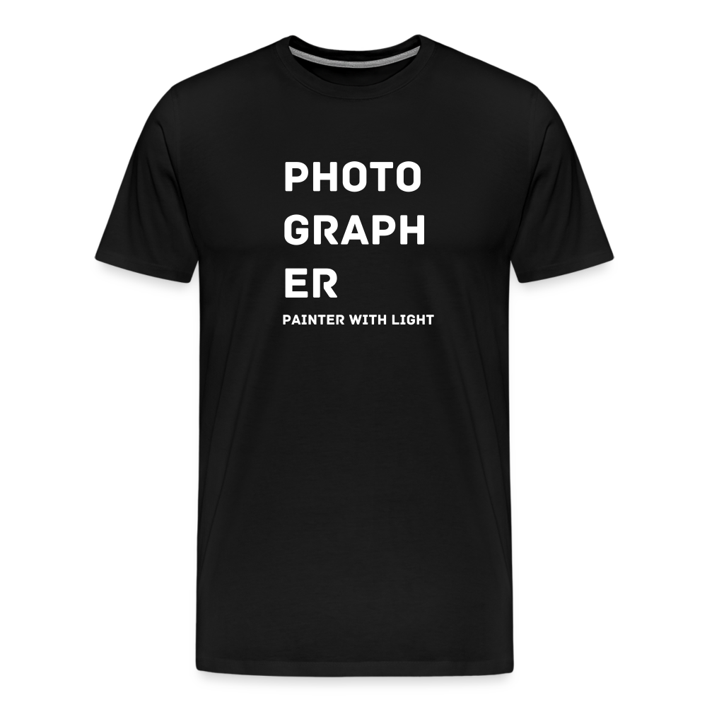 Photo Graph Er Men's Premium T-Shirt - black